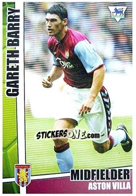 Cromo Gareth Barry - Premier Stars 2005-2006 - Merlin