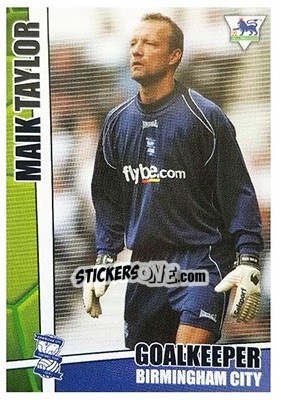 Sticker Maik Taylor - Premier Stars 2005-2006 n. 27 - Merlin