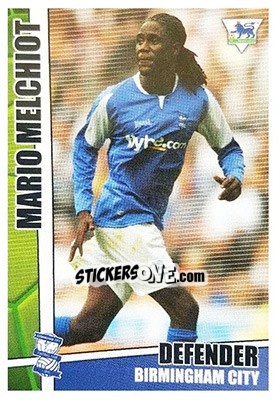 Sticker Mario Melchiot - Premier Stars 2005-2006 n. 28 - Merlin