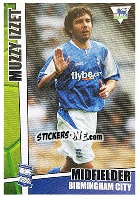 Sticker Muzzy Izzet - Premier Stars 2005-2006 n. 32 - Merlin
