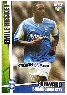 Sticker Emile Heskey - Premier Stars 2005-2006 n. 35 - Merlin