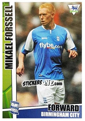 Sticker Mikael Forssell - Premier Stars 2005-2006 n. 36 - Merlin