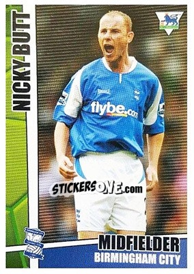 Sticker Nicky Butt - Premier Stars 2005-2006 n. 37 - Merlin