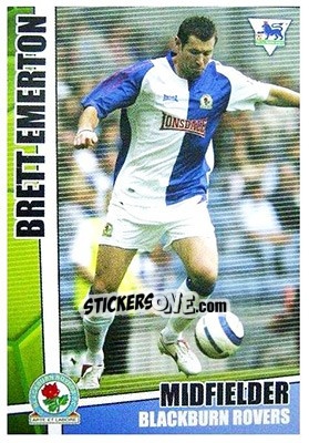Sticker Brett Emerton - Premier Stars 2005-2006 - Merlin