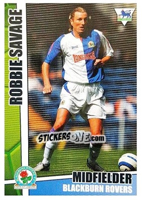 Sticker Robbie Savage - Premier Stars 2005-2006 n. 44 - Merlin