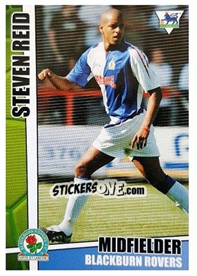 Sticker Steven Reid - Premier Stars 2005-2006 n. 45 - Merlin