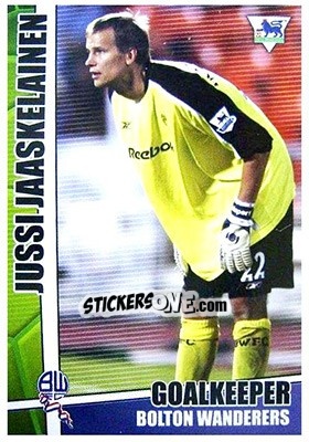 Sticker Jussi Jaaskelainen - Premier Stars 2005-2006 - Merlin