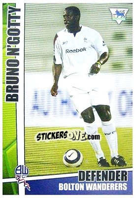 Sticker Bruno N'Gotty - Premier Stars 2005-2006 n. 51 - Merlin