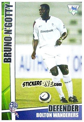 Cromo Bruno N'Gotty - Premier Stars 2005-2006 - Merlin