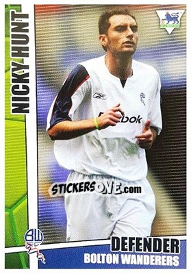 Cromo Nicky Hunt - Premier Stars 2005-2006 n. 53 - Merlin