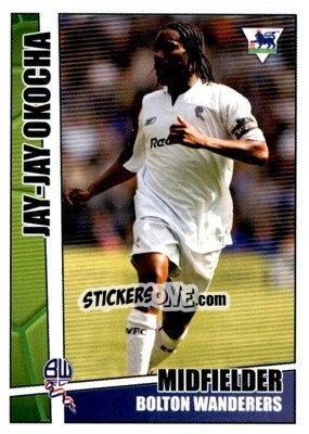 Sticker Jay-Jay Okocha - Premier Stars 2005-2006 n. 56 - Merlin