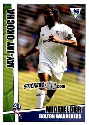 Sticker Jay-Jay Okocha - Premier Stars 2005-2006 - Merlin