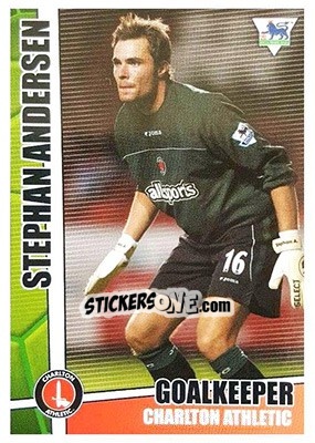 Sticker Stephan Andersen - Premier Stars 2005-2006 n. 60 - Merlin