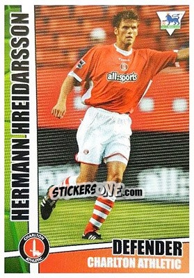 Sticker Hermann Hreidarsson - Premier Stars 2005-2006 n. 62 - Merlin