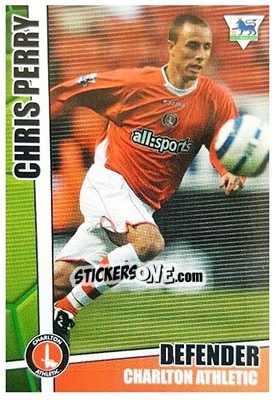Sticker Chris Perry - Premier Stars 2005-2006 n. 63 - Merlin