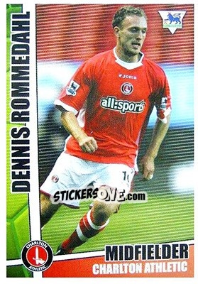 Sticker Dennis Rommedahl - Premier Stars 2005-2006 - Merlin