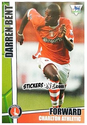 Sticker Darren Bent - Premier Stars 2005-2006 n. 69 - Merlin