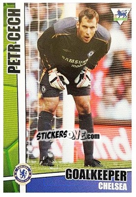 Sticker Petr Cech - Premier Stars 2005-2006 n. 71 - Merlin
