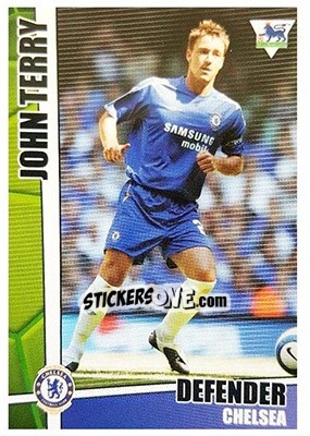 Sticker John Terry - Premier Stars 2005-2006 n. 73 - Merlin