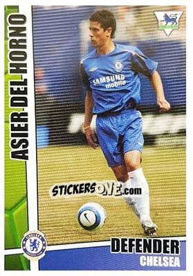 Sticker Asier del Horno - Premier Stars 2005-2006 - Merlin