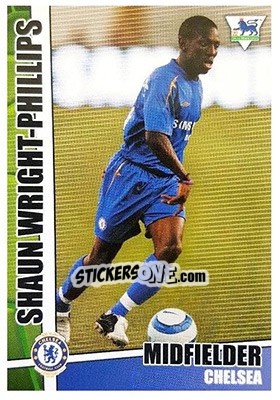 Sticker Shaun Wright-Phillips - Premier Stars 2005-2006 - Merlin