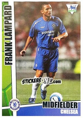 Sticker Frank Lampard - Premier Stars 2005-2006 n. 76 - Merlin