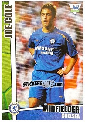 Sticker Joe Cole - Premier Stars 2005-2006 n. 77 - Merlin