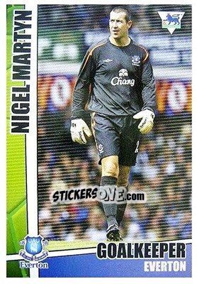 Sticker Nigel Martyn - Premier Stars 2005-2006 n. 82 - Merlin