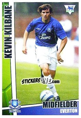 Cromo Kevin Kilbane - Premier Stars 2005-2006 n. 90 - Merlin