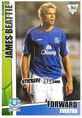 Sticker James Beattie - Premier Stars 2005-2006 n. 91 - Merlin