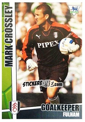 Sticker Mark Crossley - Premier Stars 2005-2006 n. 93 - Merlin