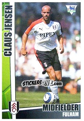 Sticker Claus Jensen - Premier Stars 2005-2006 - Merlin