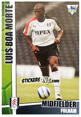 Sticker Luis Boa Morte - Premier Stars 2005-2006 n. 101 - Merlin