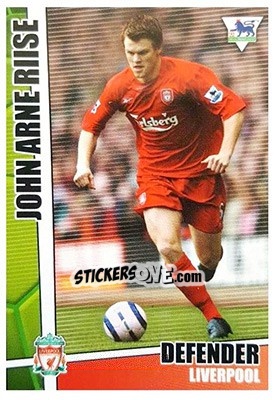 Sticker John Arne Riise - Premier Stars 2005-2006 n. 105 - Merlin