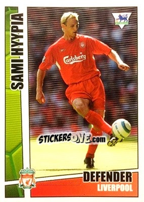 Cromo Sami Hyypia - Premier Stars 2005-2006 n. 107 - Merlin