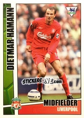 Sticker Dietmar Hamann - Premier Stars 2005-2006 - Merlin