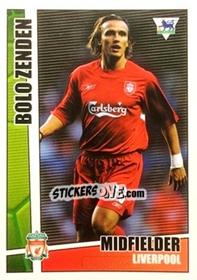 Sticker Bolo Zenden - Premier Stars 2005-2006 n. 112 - Merlin