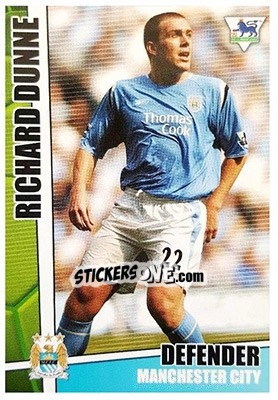 Sticker Richard Dunne - Premier Stars 2005-2006 - Merlin