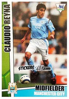 Sticker Claudio Reyna - Premier Stars 2005-2006 n. 120 - Merlin