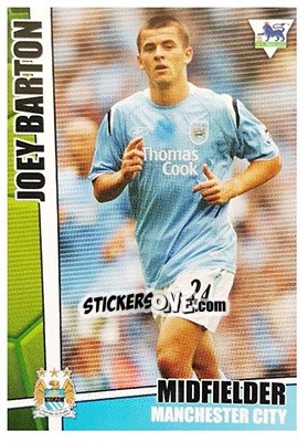 Sticker Joey Barton - Premier Stars 2005-2006 n. 121 - Merlin