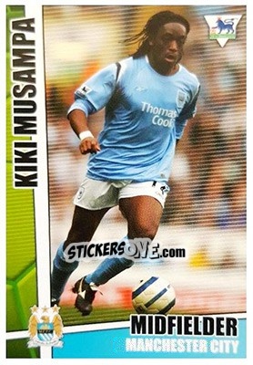 Cromo Kiki Musampa - Premier Stars 2005-2006 - Merlin