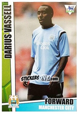 Sticker Darius Vassell - Premier Stars 2005-2006 n. 123 - Merlin