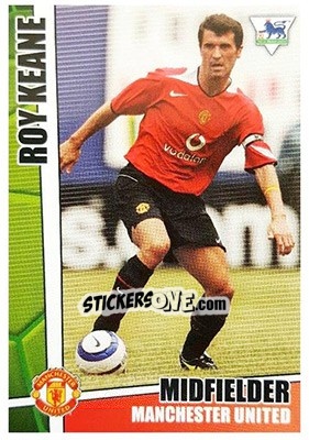 Sticker Roy Keane - Premier Stars 2005-2006 n. 130 - Merlin