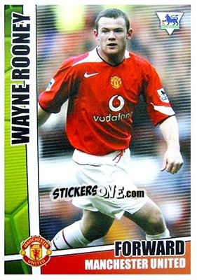 Sticker Wayne Rooney - Premier Stars 2005-2006 n. 135 - Merlin