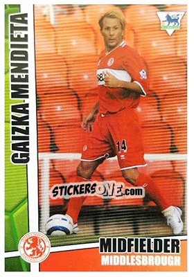 Sticker Gaizka Mendieta - Premier Stars 2005-2006 n. 142 - Merlin