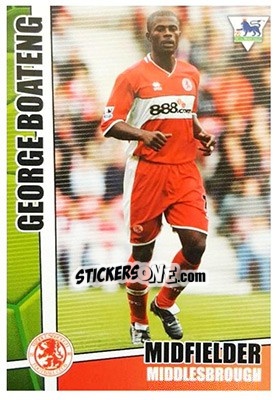 Cromo George Boateng - Premier Stars 2005-2006 n. 143 - Merlin
