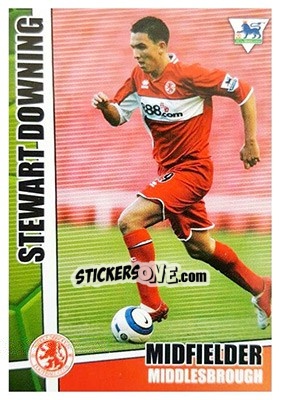 Sticker Stewart Downing - Premier Stars 2005-2006 n. 144 - Merlin