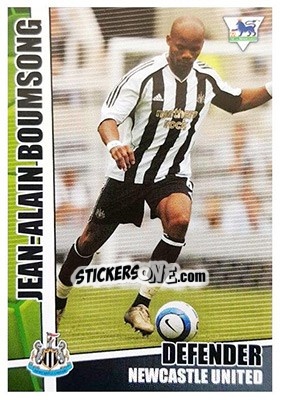 Cromo Jean-Alain Boumsong - Premier Stars 2005-2006 - Merlin