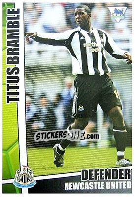 Sticker Titus Bramble - Premier Stars 2005-2006 n. 151 - Merlin