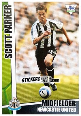 Cromo Scott Parker - Premier Stars 2005-2006 n. 154 - Merlin